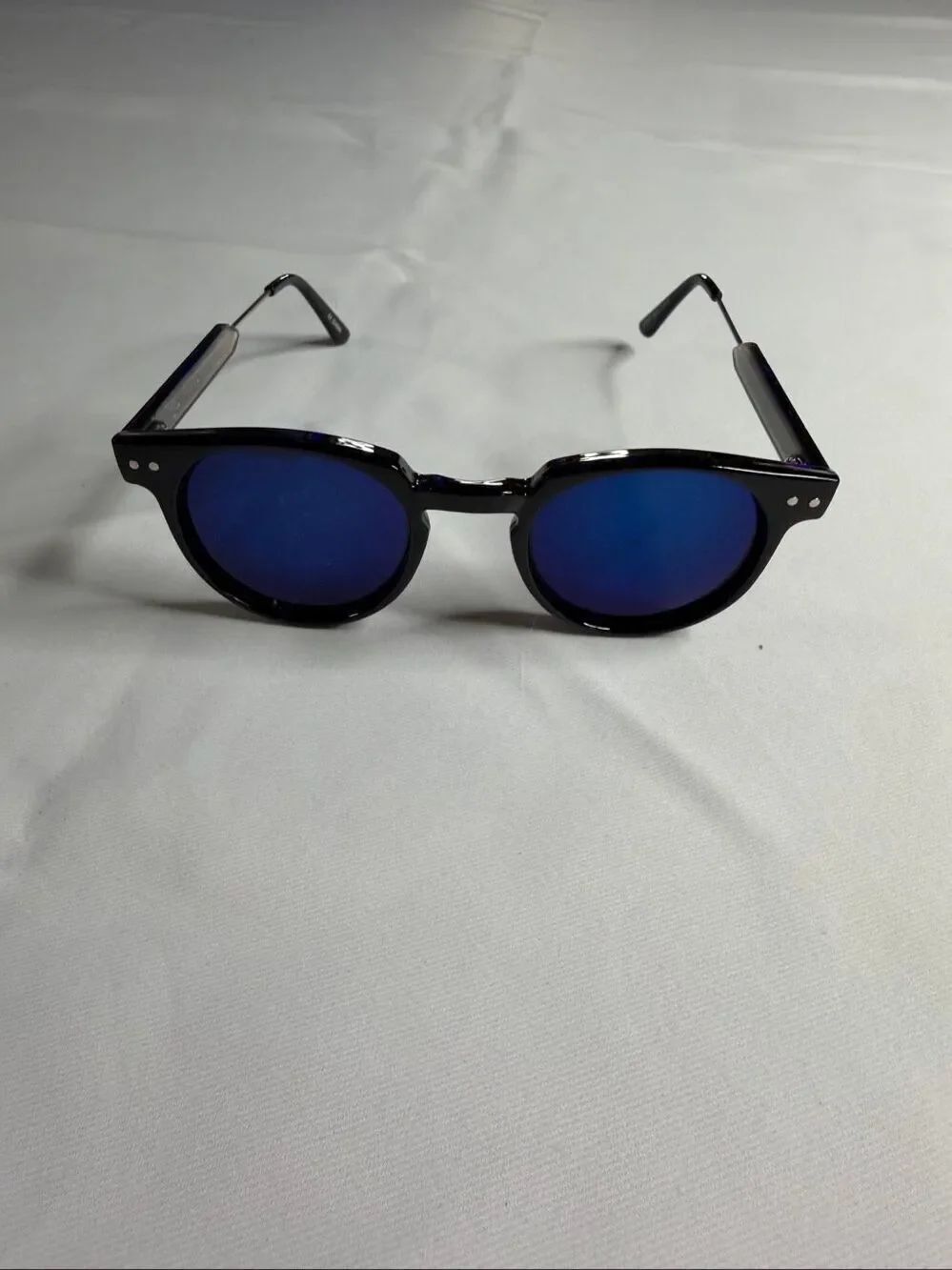 Teddy Boy Cat .3 Spitfire England Sunglasses Black, Blue Iridium